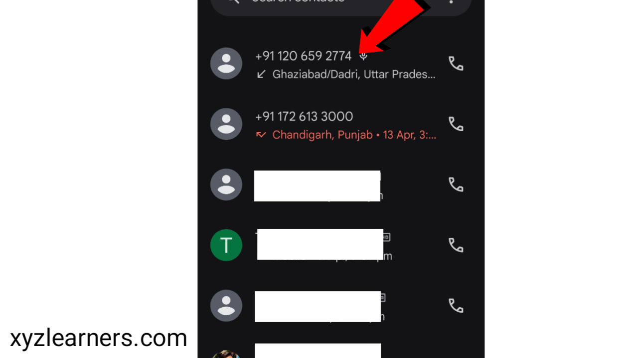 How to block number on android