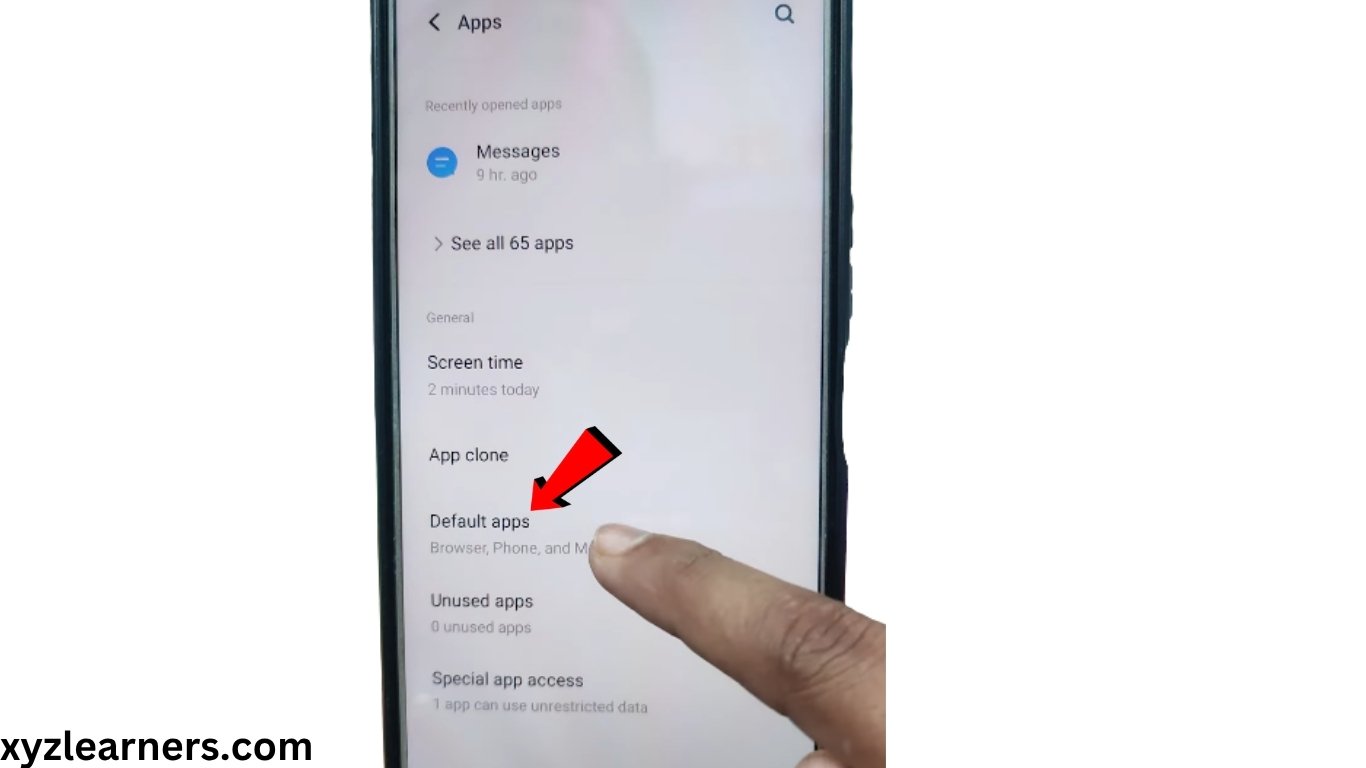 How do i set default browser on android