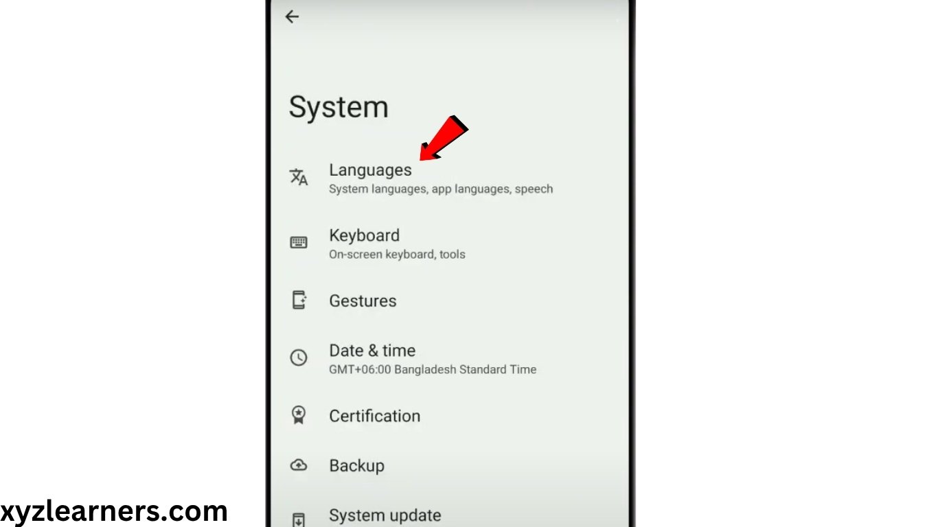 HOW TO CHANGE LANGAUGES IN ANDROID PHONE