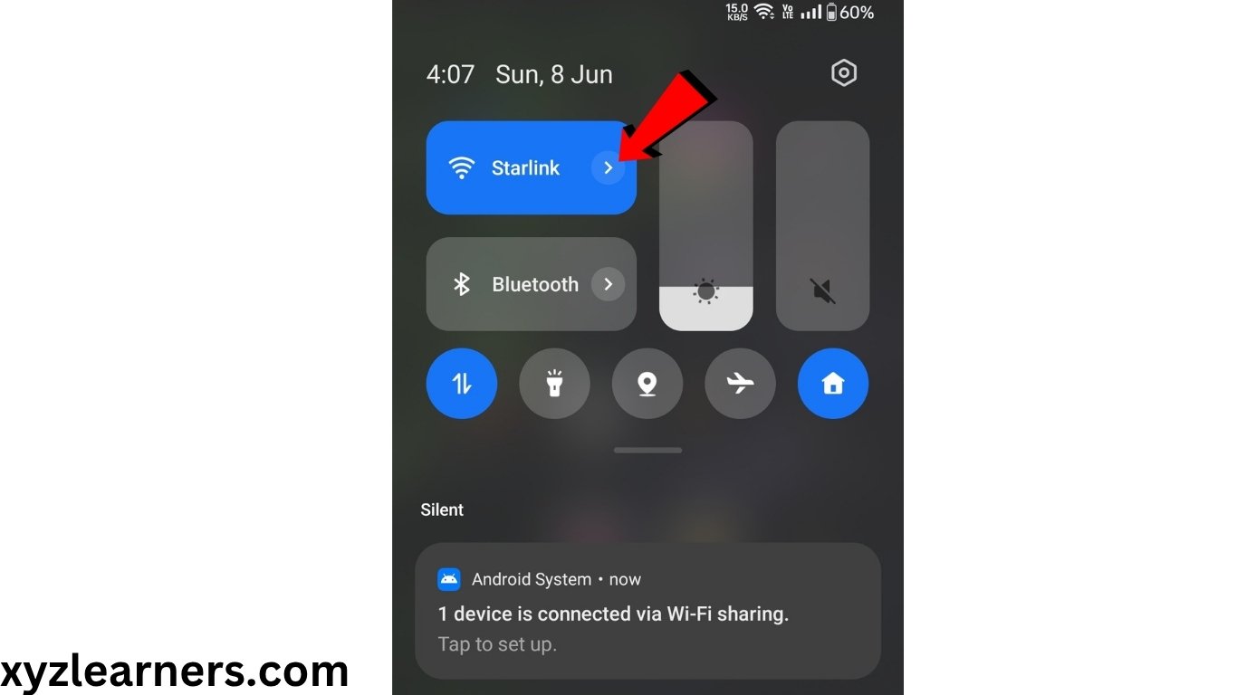 Finding wifi passwoard on android