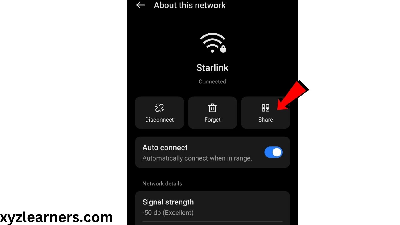 how can i see my wifi password on android