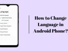 How to Change Language in Android Phone? How to Change Language in Android Phone