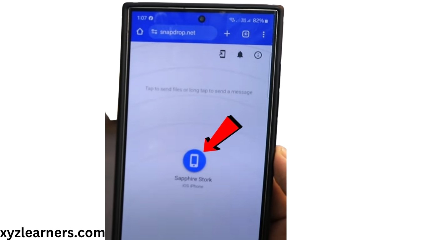 How can i share photos from android to iphone