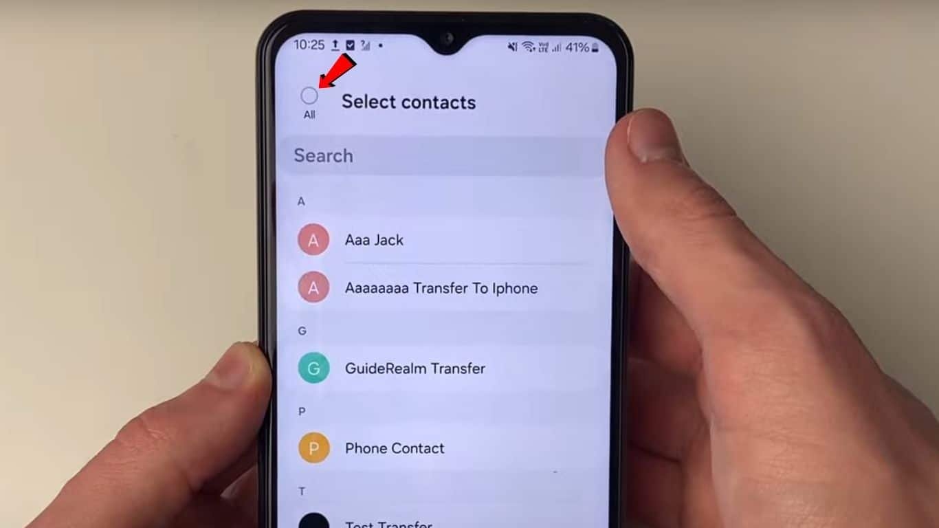 How to transfer all contacts from android to iphone in few clicks