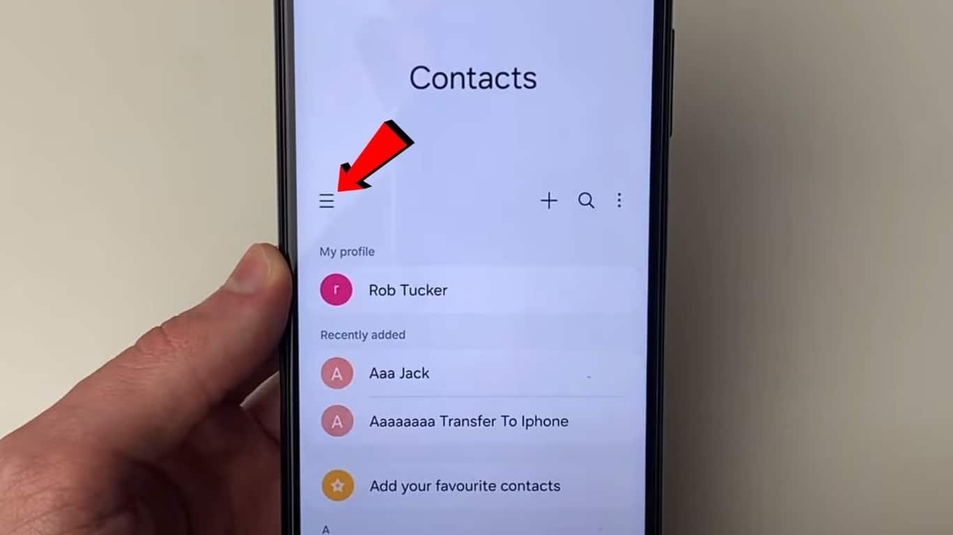 How to transfer all contacts from android to iphone