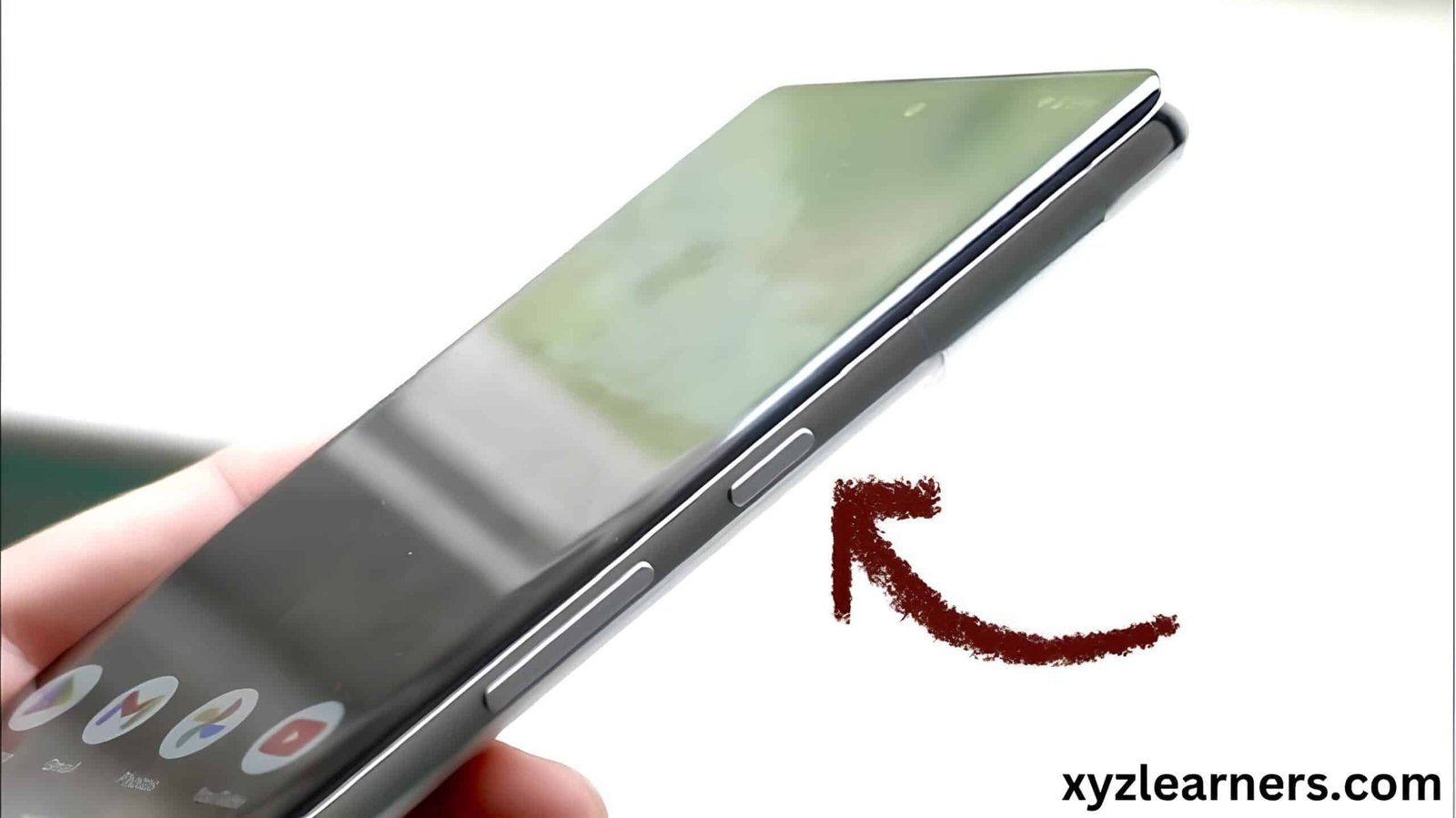 Find Reboot button in android