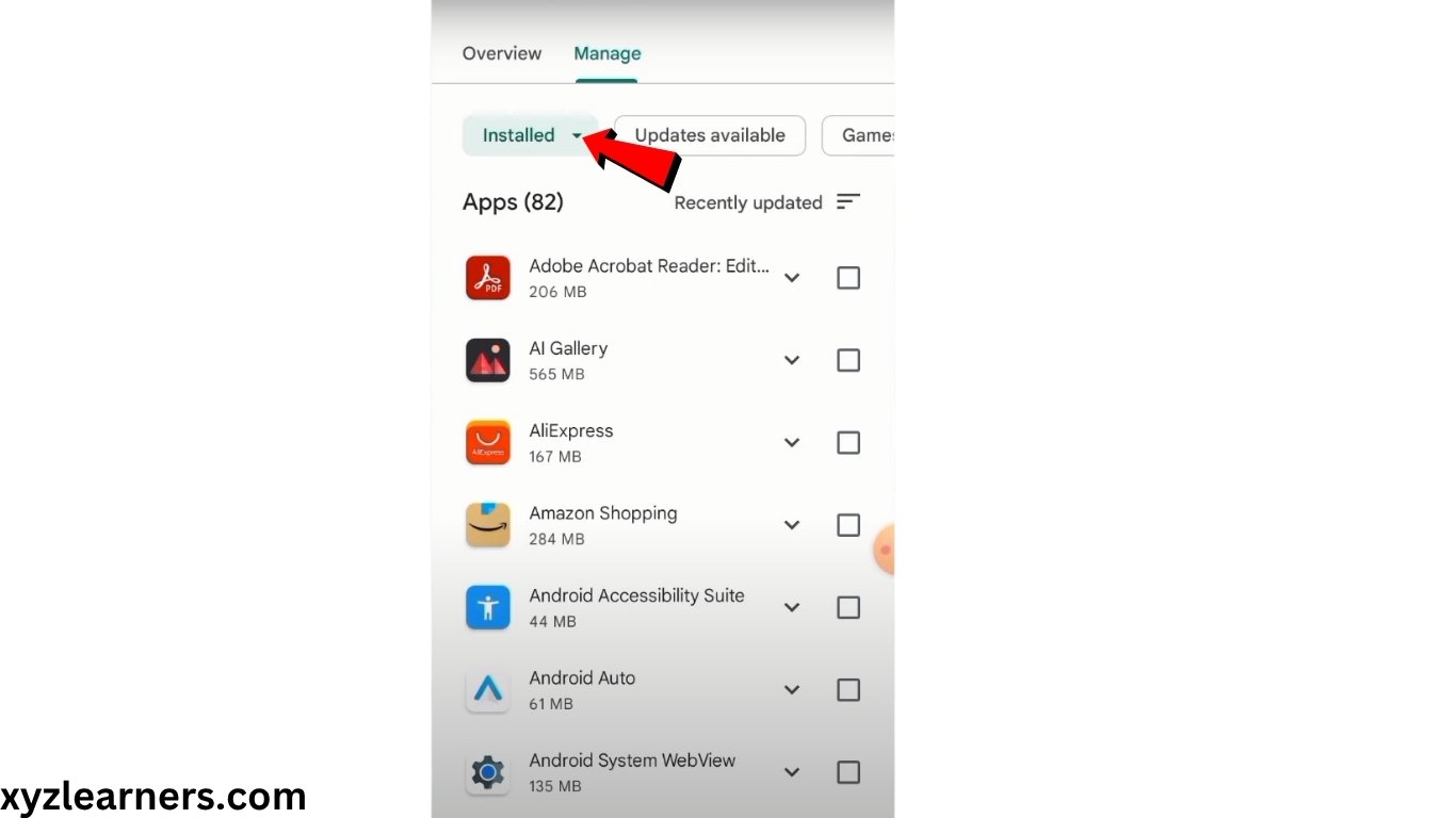 How to recover apps that are deleted on android