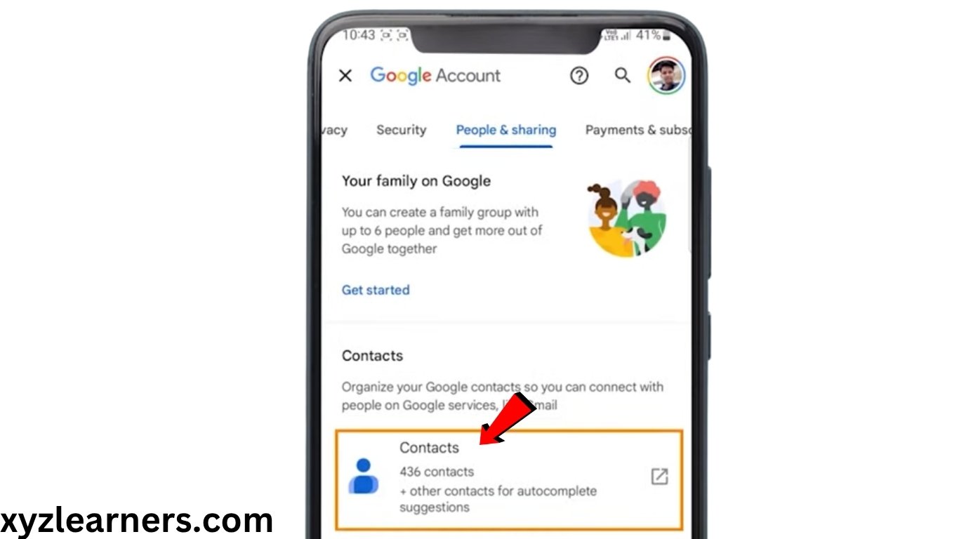 How can i restore my deleted contacts