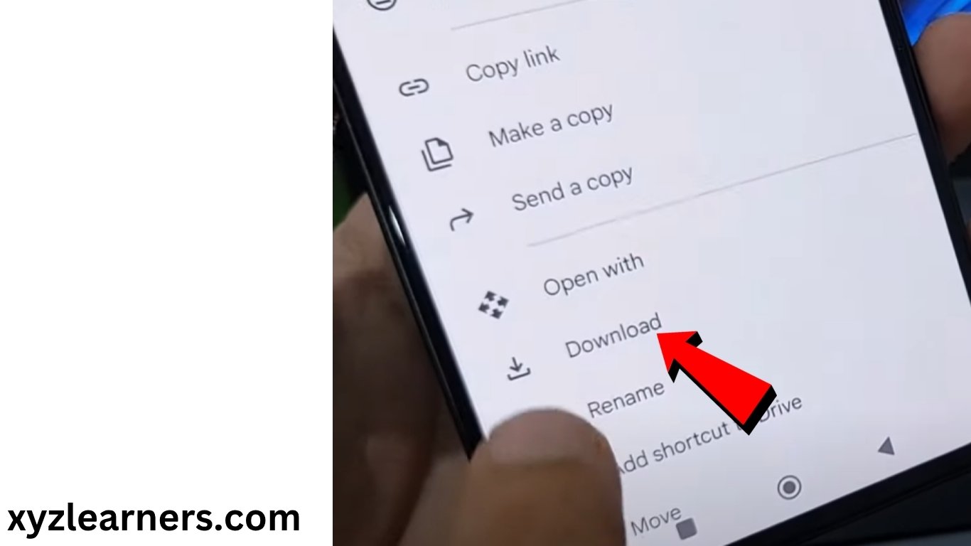 scanning a document on a android mobile