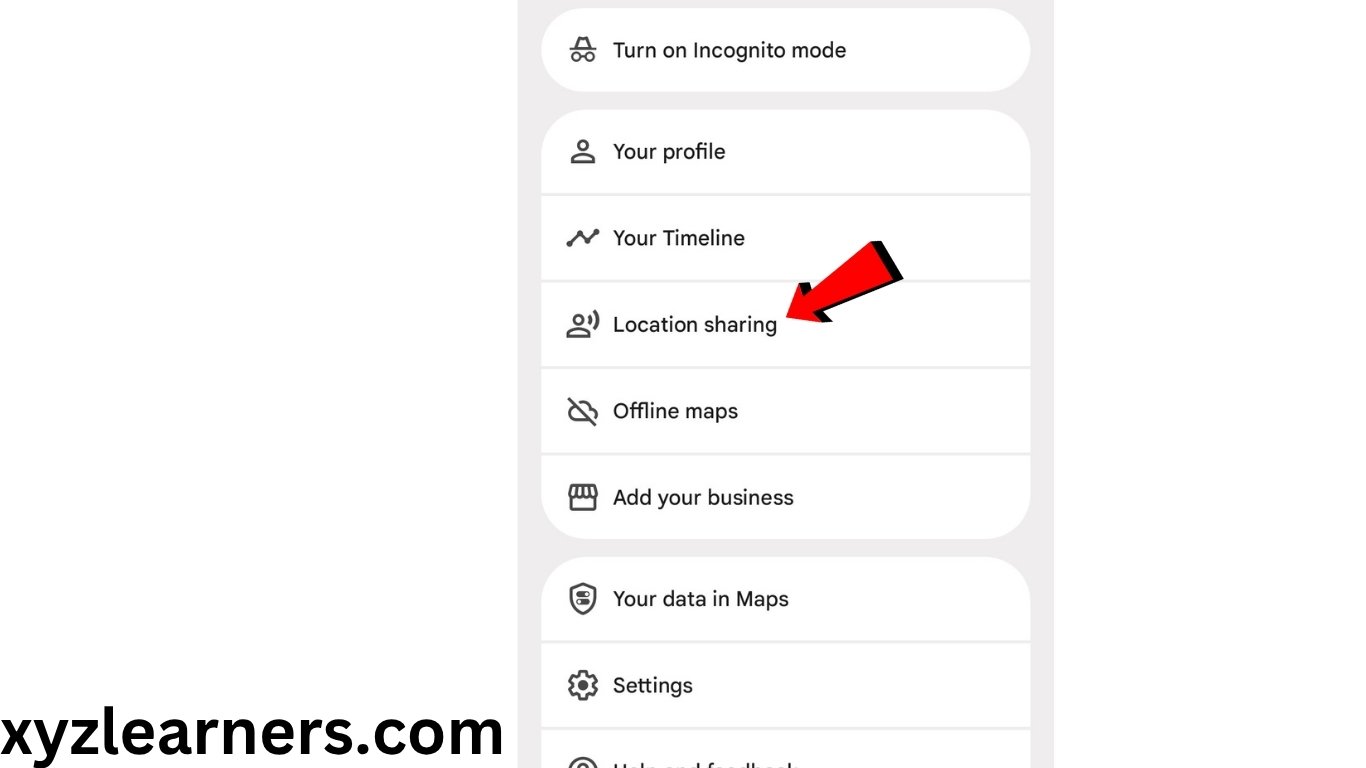 How to share location iphone to android