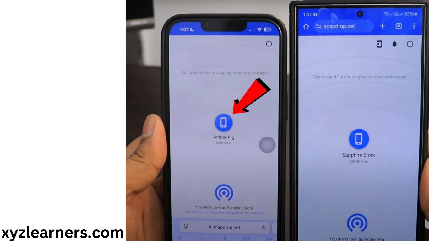 How to sahre photos from iphone to android without internet