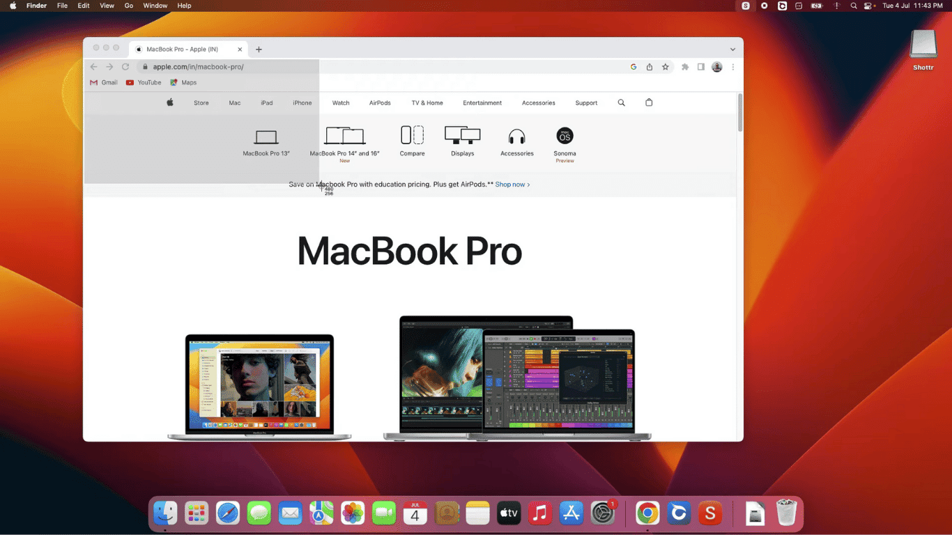 How to Take Scrolling Screenshot on Mac